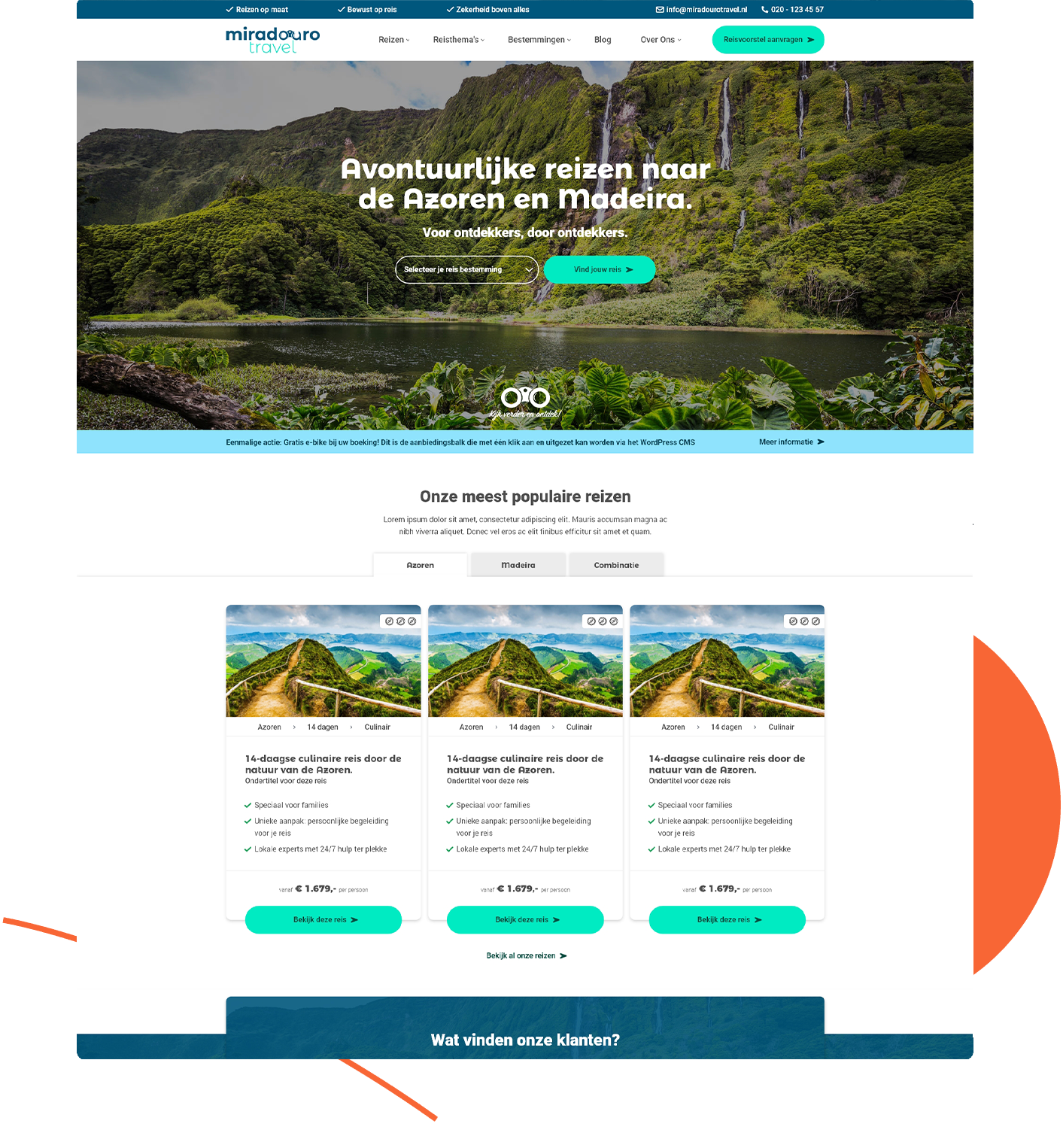 miradouro travel reisbureauwebsite